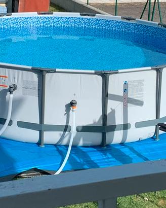 Piscina bestway steel pro max