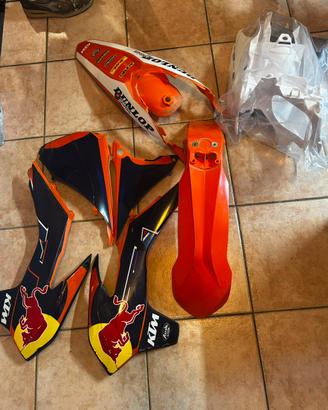 Plastiche moto ktm 300