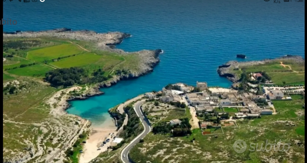 Terreno SUL MARE Porto Russo litoranea Otranto San