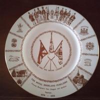 PIATTO COALPORT BONE CHINA