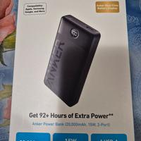 Powerbank Anker 20.000 mah 15W NUOVO mai usato