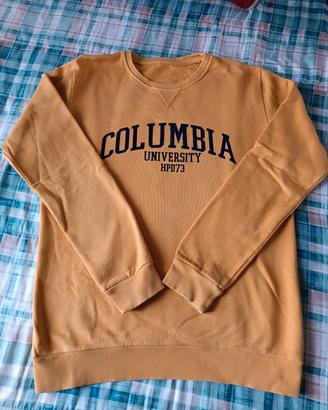 Felpa uomo colore senape Taglia L