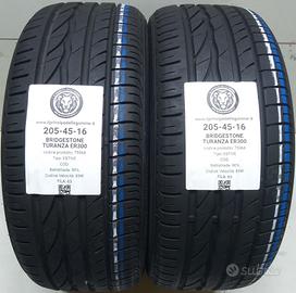 2 GOMME 205 45 16 BRIDGESTONE A75968