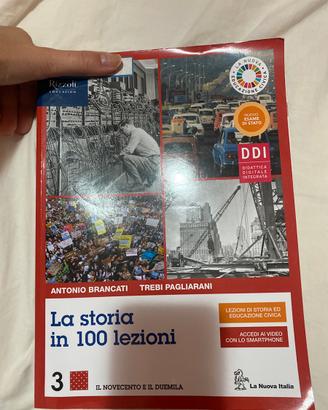 libro di storia, la storia in 100 lezioni