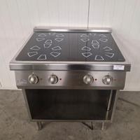 Cucina induzione professionale 4 fuochi