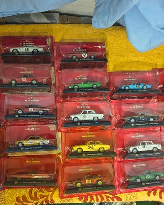 Alfa Romeo 1:43 Fabbri Editori - Lotto 22 auto