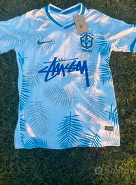 Maglia da calcio brasile nike x stussy