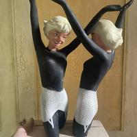 Pubblicita’ anni 50 di una ditta di busti da donna