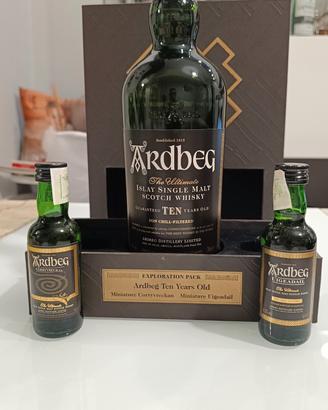 Ardbeg Exploration Pack  Whisky 10 + 2 Miniature