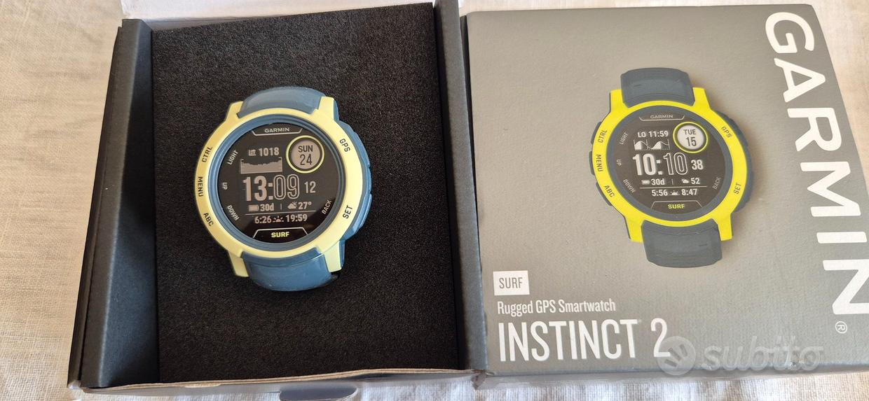 Smartwatch Garmin Instinct Lakeside Blue Ricondizionato - GPS, Impermeabile 10ATM, Militare Standard - Foto 8