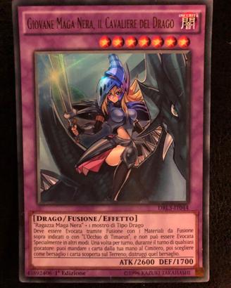 Yugioh giovane nera il cavaliere del drago dr