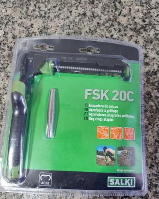 Graffettatrice per recinzioni FSK20C, nuova.