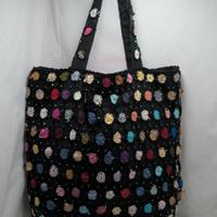 borsa shopping fatto a mano uncinetto