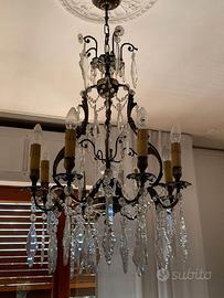 lampadario in cristallo