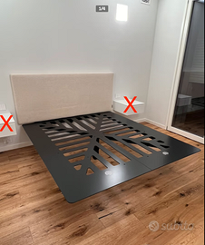 letto Lago Fluttua 180 x 200 cm testiera h 75