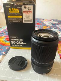 Obbiettivo Nikkor z DX 50-250 mm f/4.5-6.3 VR