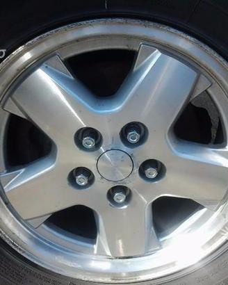 Cerchi in lega da 16" per Jeep Cherokee del 2002