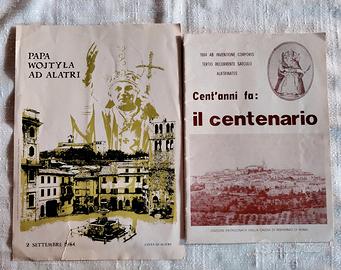 Libro S.Sisto Annulli+Manifesto PapaWojtyła Alatri