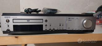 ONKYO DR S2.0 RICEVITORE DVD LETTORE CD  			