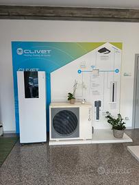 pompa di calore Clivet 8 kw A PREZZO DI COSTO