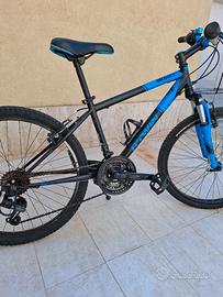  Rockrider 500 ruote 24 per 9-12 anni 18 velocità 