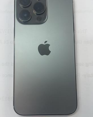 Apple iPhone 13 Pro 256GB Nero Garanzia 6 MESI