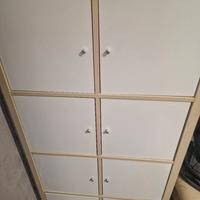 scaffale mobile kallax 