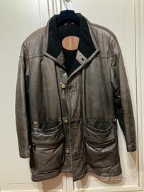 Giaccone uomo in pelle vintage tg.48 BullDog