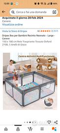 Dripex Box per Bambini Recinto - 150 x 180 cm