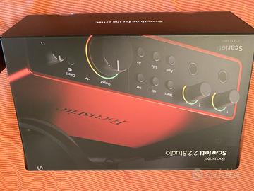 FOCUSRITE SCARLET 2I2 STUDIOS (4 gen)