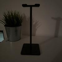 Stand cuffie da tavolo nero