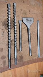 Punte e scalpelli Bosch attacco SDS MAX