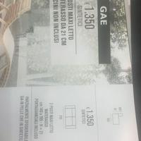 Divano letto 2 posti maxi