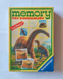 Memory dei Dinosauri, Ravensburger vintage 1992