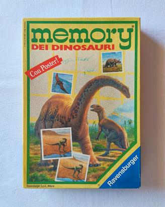 Memory dei Dinosauri, Ravensburger vintage 1992