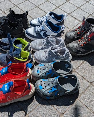 Scarpe Nike + varie per Bambino