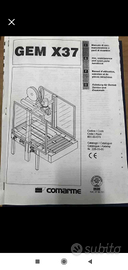 Nastratrice Gem x37 più rulliera