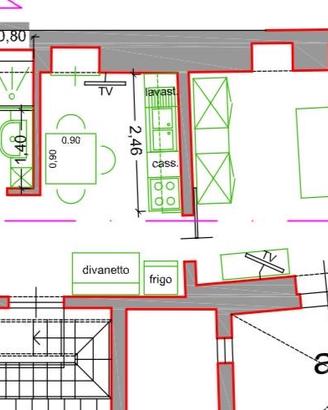 Bivani finemente ristrutturato