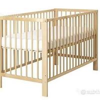 Lettino IKEA GULLIVER + MATERASSO 120x60