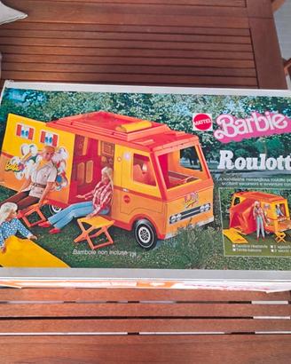 Barbie roulotte camper mattel anni 70