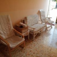 Poltrona sdraio usata + poltrona fissa