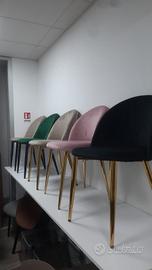 SEDIE VELLUTO INTERNI RISTORANTE PIZZERIA PUB BAR