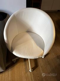 Sedia girevole Skruvsta ikea nuova