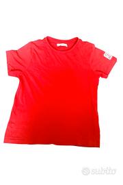 T'shirt rossa per bambini e ragazzi