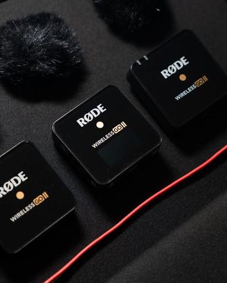 Rode Wireless GO II + 2 Lavalier GO + Interview GO