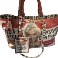 Borsa Massimo Trulli EDIZ LIMITATA Icona Marilyn