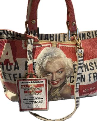 Borsa Massimo Trulli EDIZ LIMITATA Icona Marilyn