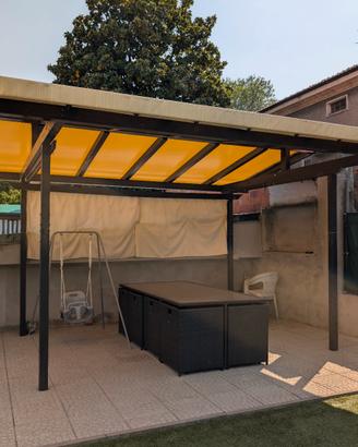 gazebo con telo 