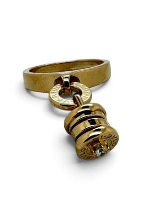 Bvlgari B zero 1 anello i oro giallo 750