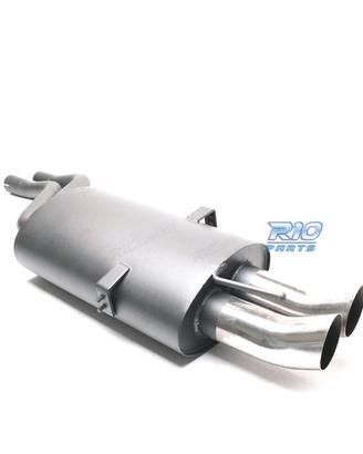 SILENZIATORE DI SCARICO PER BMW SERIE 3 E46 2000- 